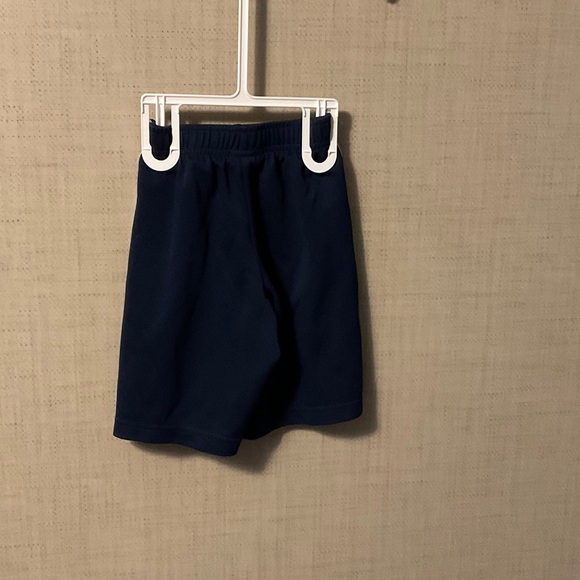 Classic Navy Kids Shorts with White Stripes - Picture 2 of 6